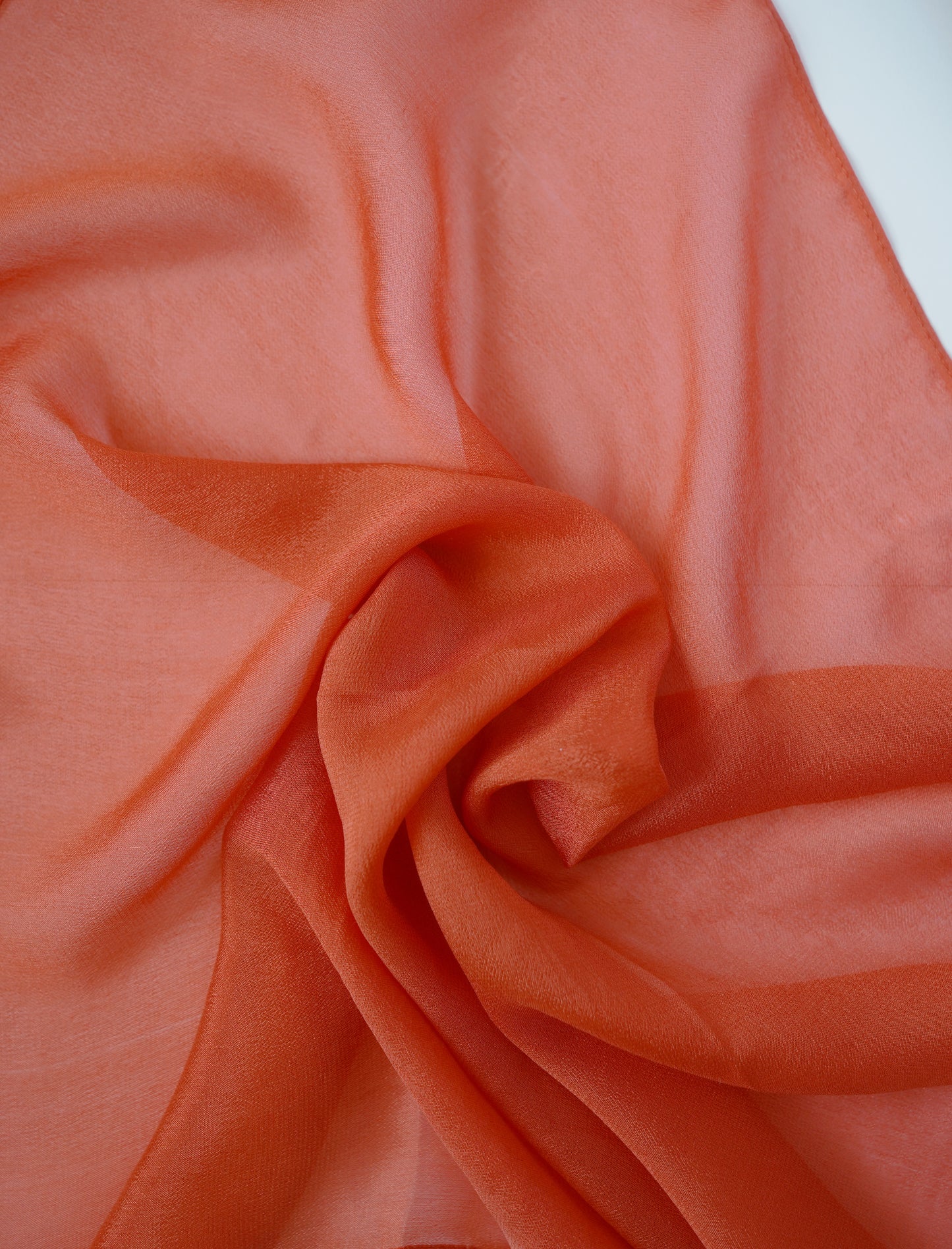 Sheer Silk Neckerchief Scarf | Ruby
