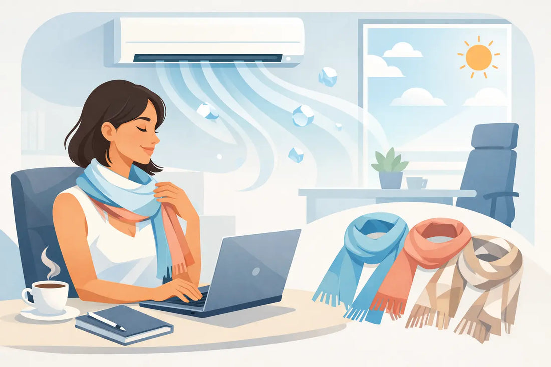 Best Scarves for Air-Conditioned Office Summer