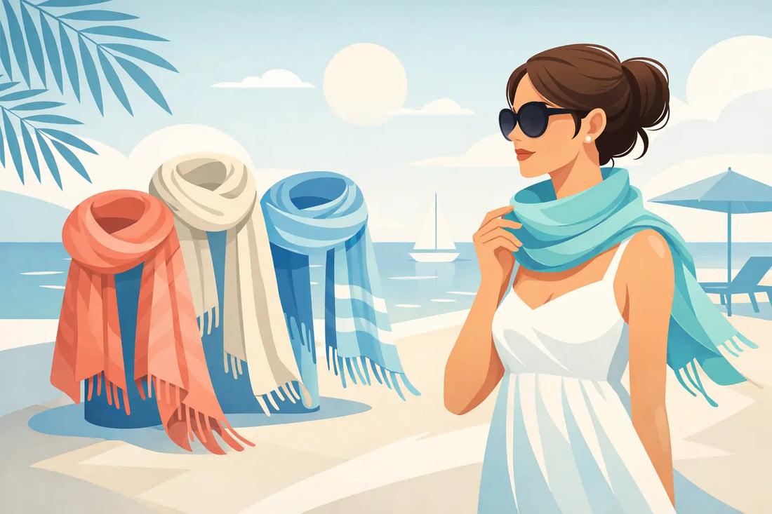 Lightweight Scarves for Summer Style