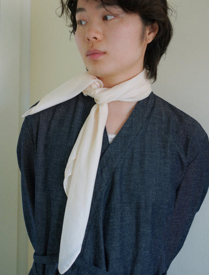 Medium Modal Silk Bandana | Feather