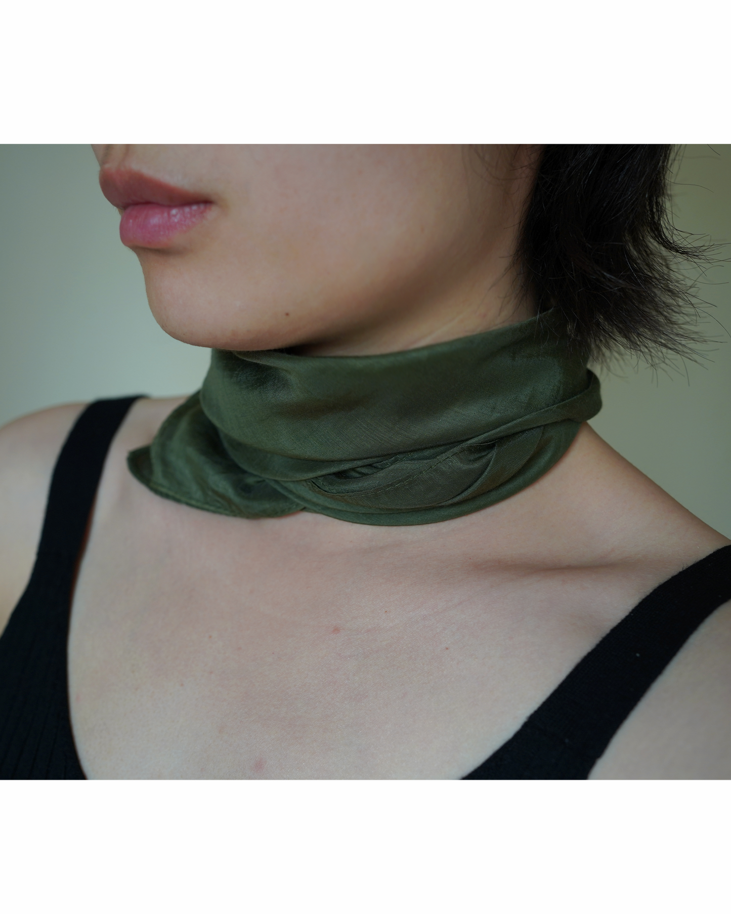Silk Modal Neckerchief | Forest
