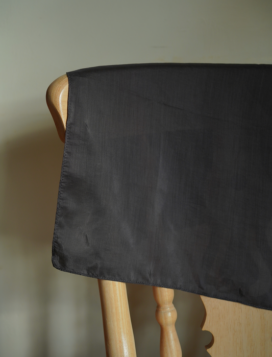 Silk Modal Neckerchief | Coal